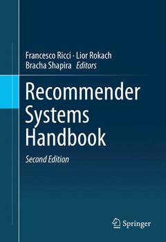 Couverture de l’ouvrage Recommender Systems Handbook