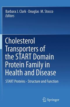 Couverture de l’ouvrage Cholesterol Transporters of the START Domain Protein Family in Health and Disease