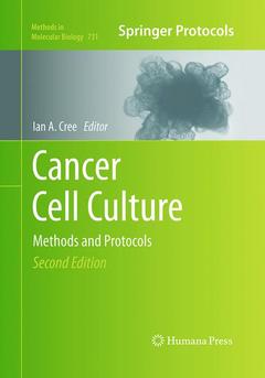 Couverture de l’ouvrage Cancer Cell Culture