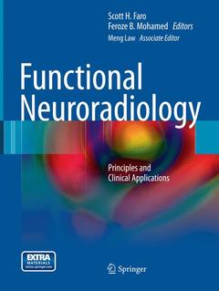 Couverture de l’ouvrage Functional Neuroradiology