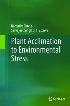 Couverture de l’ouvrage Plant Acclimation to Environmental Stress