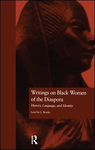 Couverture de l’ouvrage Writings on Black Women of the Diaspora