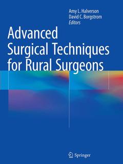 Couverture de l’ouvrage Advanced Surgical Techniques for Rural Surgeons