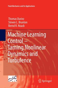 Couverture de l’ouvrage Machine Learning Control – Taming Nonlinear Dynamics and Turbulence