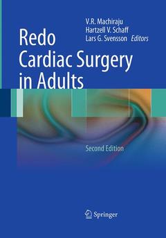 Couverture de l’ouvrage Redo Cardiac Surgery in Adults