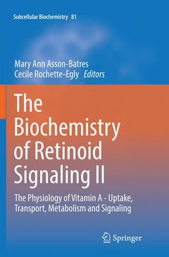 Couverture de l’ouvrage The Biochemistry of Retinoid Signaling II