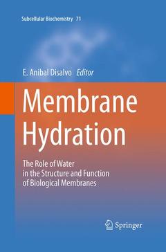 Cover of the book Membrane Hydration