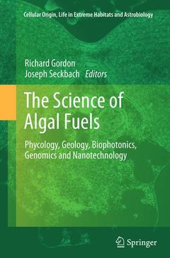 Couverture de l’ouvrage The Science of Algal Fuels