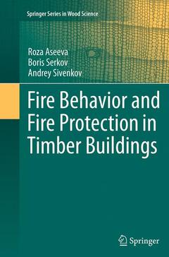 Couverture de l’ouvrage Fire Behavior and Fire Protection in Timber Buildings