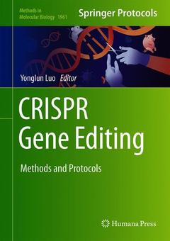 Couverture de l’ouvrage CRISPR Gene Editing