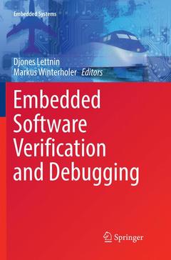 Couverture de l’ouvrage Embedded Software Verification and Debugging