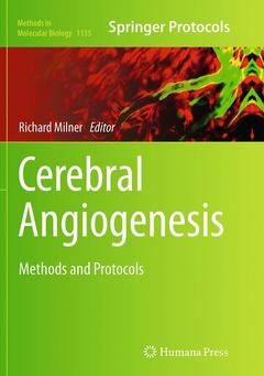 Couverture de l’ouvrage Cerebral Angiogenesis
