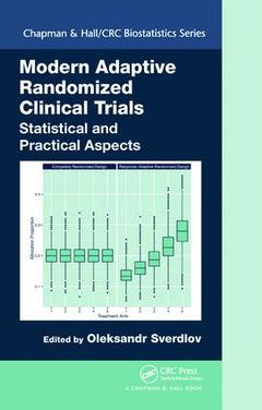 Couverture de l’ouvrage Modern Adaptive Randomized Clinical Trials