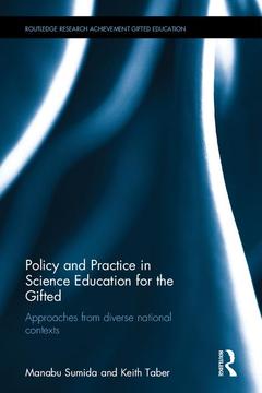 Couverture de l’ouvrage Policy and Practice in Science Education for the Gifted