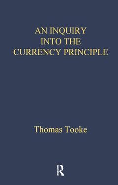 Couverture de l’ouvrage Inquiry Into Currency Prin Lse