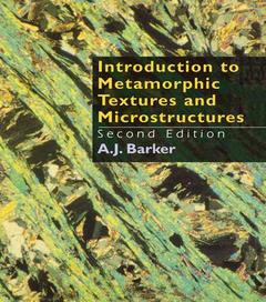 Couverture de l’ouvrage Introduction to Metamorphic Textures and Microstructures