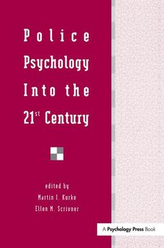 Couverture de l’ouvrage Police Psychology Into the 21st Century