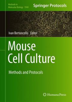 Couverture de l’ouvrage Mouse Cell Culture