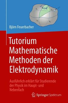 Couverture de l’ouvrage Tutorium Mathematische Methoden der Elektrodynamik