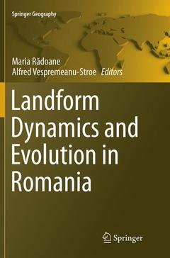 Couverture de l’ouvrage Landform Dynamics and Evolution in Romania
