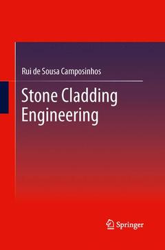 Couverture de l’ouvrage Stone Cladding Engineering