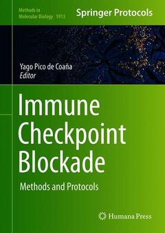 Couverture de l’ouvrage Immune Checkpoint Blockade