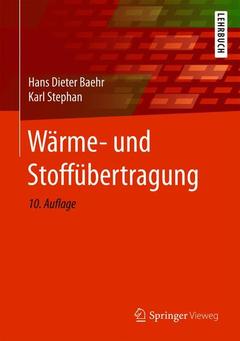 Cover of the book Wärme- und Stoffübertragung