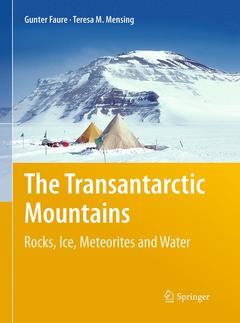 Couverture de l’ouvrage The Transantarctic Mountains