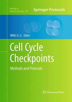 Couverture de l’ouvrage Cell Cycle Checkpoints