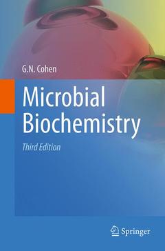 Cover of the book Microbial Biochemistry