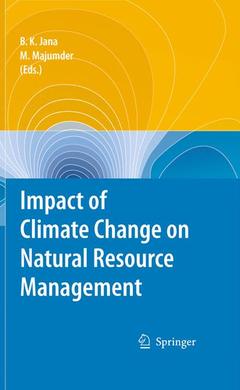 Cover of the book Impact of Climate Change on Natural Resource Management