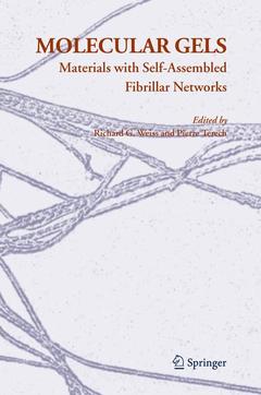 Cover of the book Molecular Gels