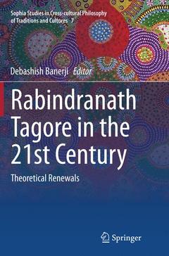 Couverture de l’ouvrage Rabindranath Tagore in the 21st Century