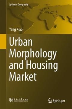 Couverture de l’ouvrage Urban Morphology and Housing Market