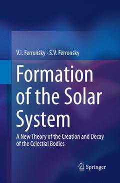Couverture de l’ouvrage Formation of the Solar System