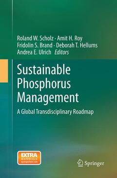 Couverture de l’ouvrage Sustainable Phosphorus Management