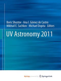 Couverture de l’ouvrage UV Astronomy 2011