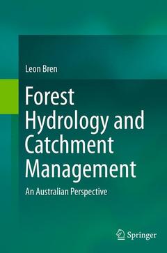 Couverture de l’ouvrage Forest Hydrology and Catchment Management