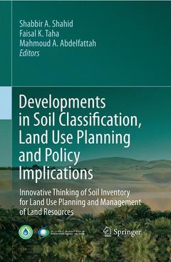 Couverture de l’ouvrage Developments in Soil Classification, Land Use Planning and Policy Implications