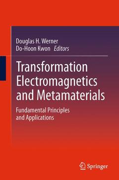 Cover of the book Transformation Electromagnetics and Metamaterials