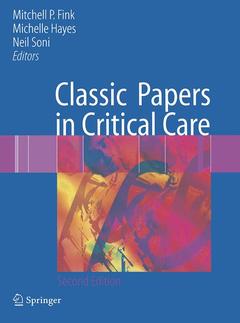 Couverture de l’ouvrage Classic Papers in Critical Care