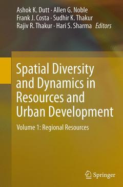 Cover of the book Spatial Diversity and Dynamics in Resources and Urban Development