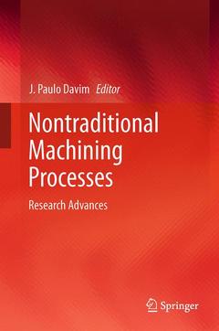 Cover of the book Nontraditional Machining Processes