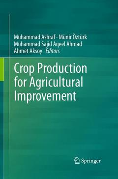 Couverture de l’ouvrage Crop Production for Agricultural Improvement