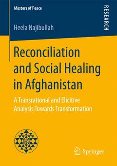 Couverture de l’ouvrage Reconciliation and Social Healing in Afghanistan