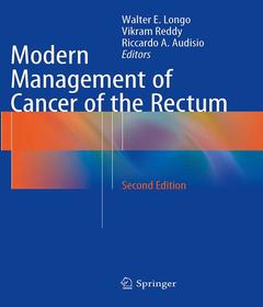 Cover of the book Modern Management of Cancer of the Rectum