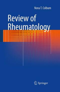 Couverture de l’ouvrage Review of Rheumatology