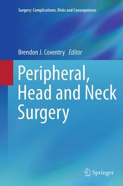 Couverture de l’ouvrage Peripheral, Head and Neck Surgery