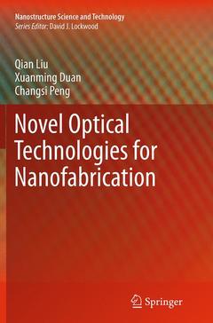 Couverture de l’ouvrage Novel Optical Technologies for Nanofabrication