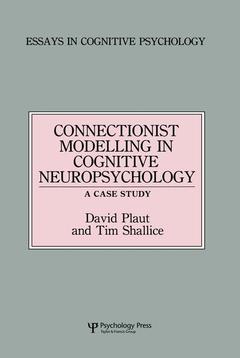 Cover of the book Connectionist Modelling in Cognitive Neuropsychology: A Case Study